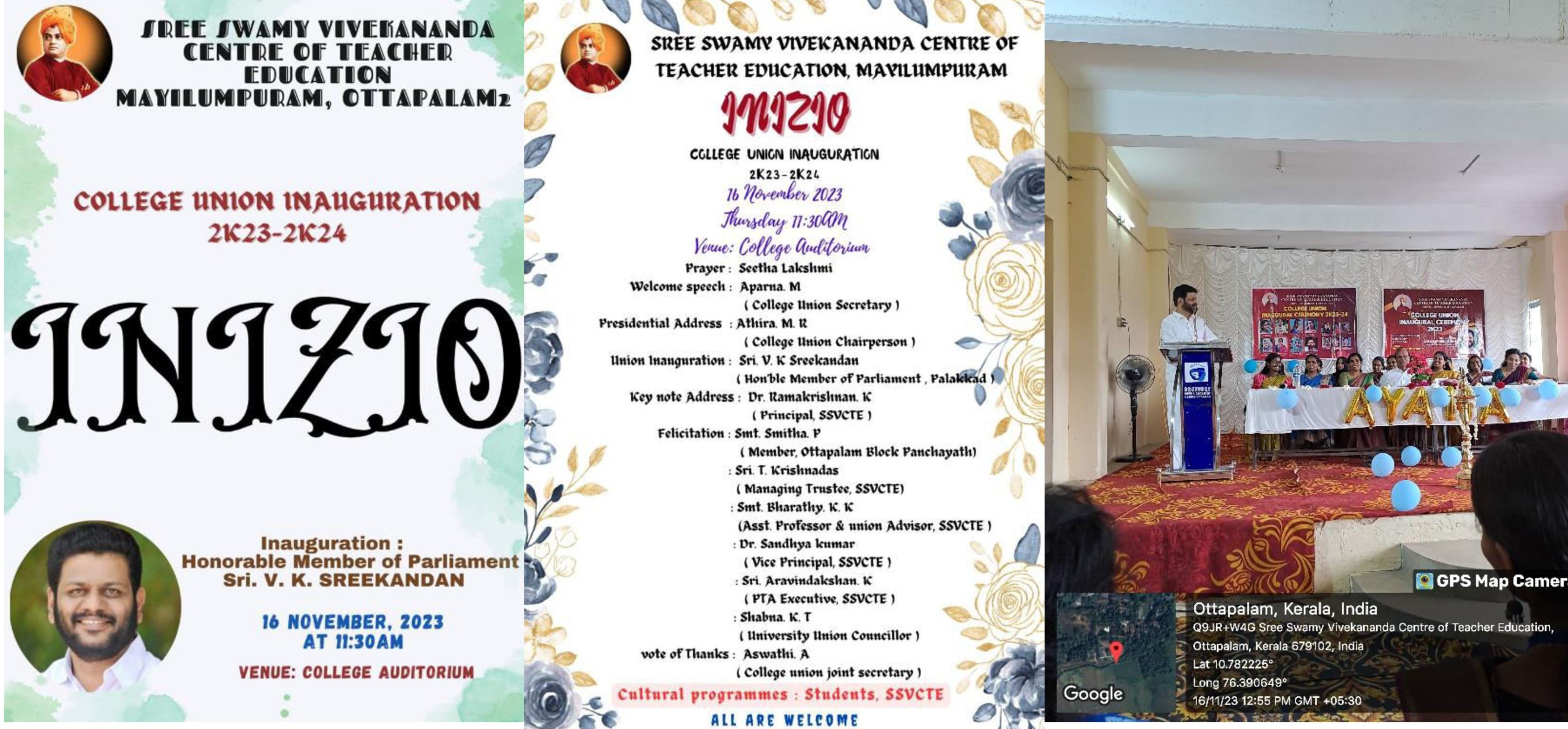 INIZIO- College Union Inauguration