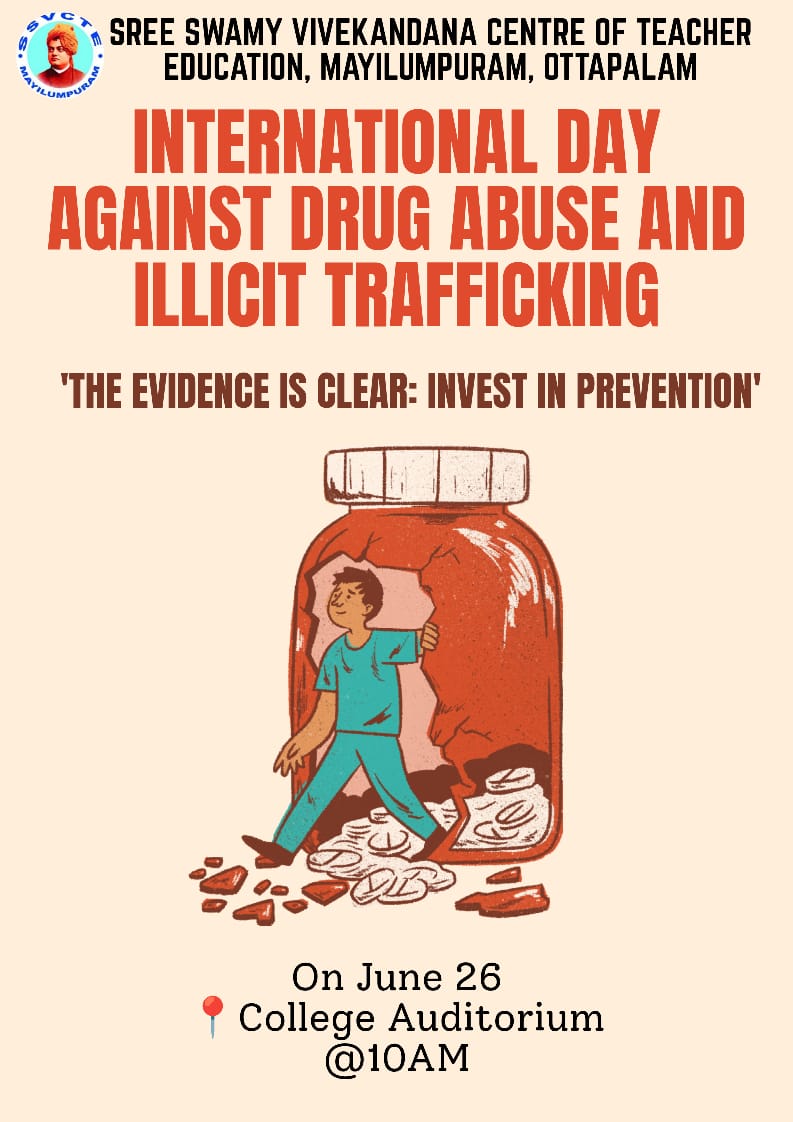 INTERNATIONAL DAY AGAINST DRUG ABUSE AND ILLICIT TRAFFICKING  2025