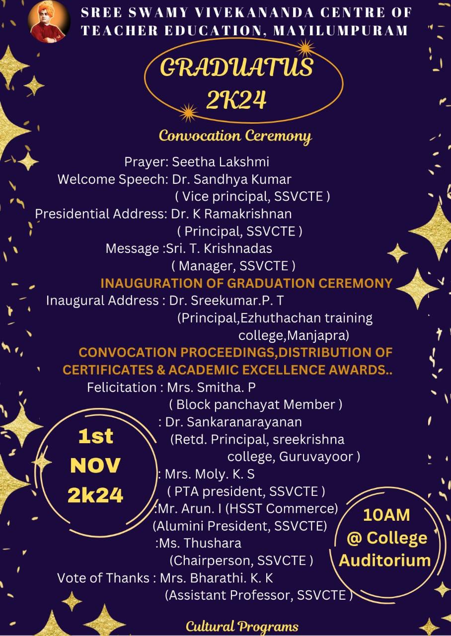 CONVOCATION DAY 2024